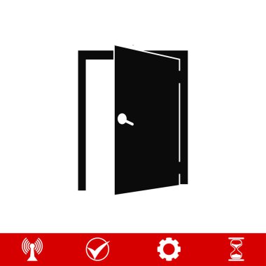 Kapıyı açık simgesi