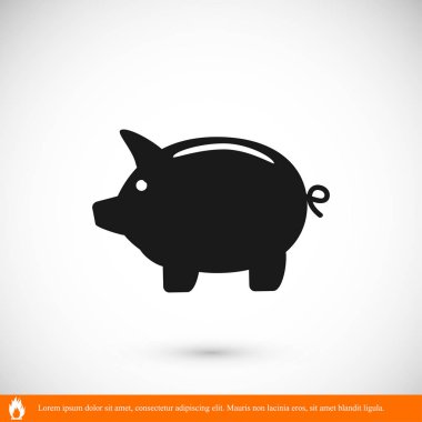 Domuz kumbarası simgesi