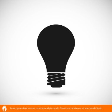 ampul işareti simgesi
