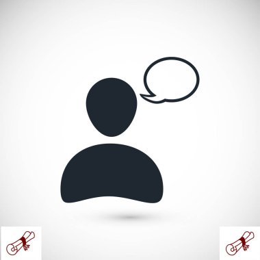 sohbet işareti simgesi