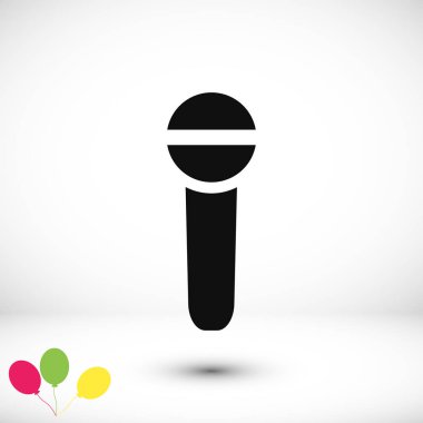 mikrofon işareti simgesi