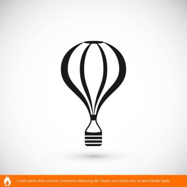 Hava balonu simgesini