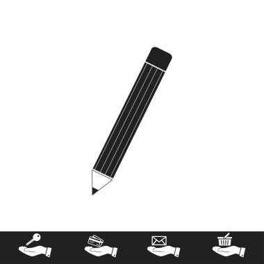 Kalem simgesi tasarım