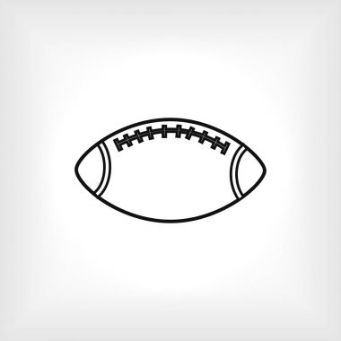 Ragbi topu simgesi 