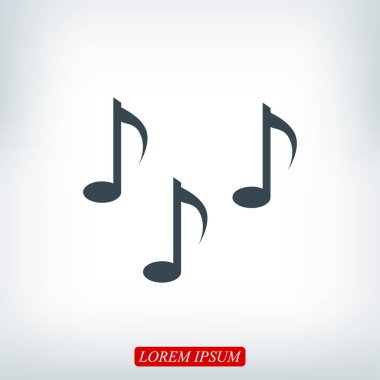 müzik notlar simgesi