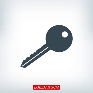 anahtar işareti simgesi