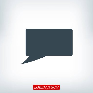 konuşma balonu simgesi