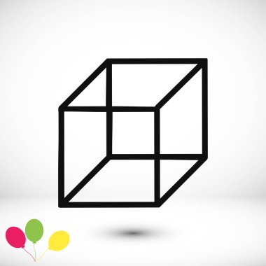  küp işareti simgesi