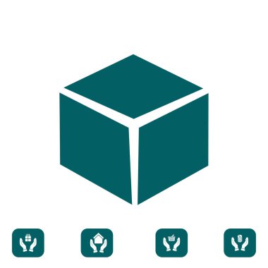  küp işareti simgesi