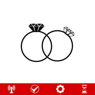 Yüzük simgesini çift