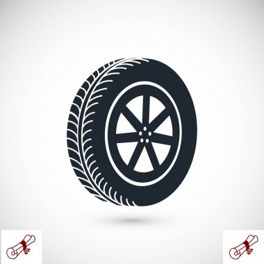  Düz tekerlek simgesi