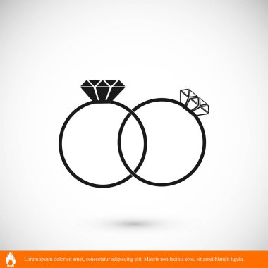 Yüzük simgesini çift