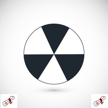 radyoaktif web simgesi