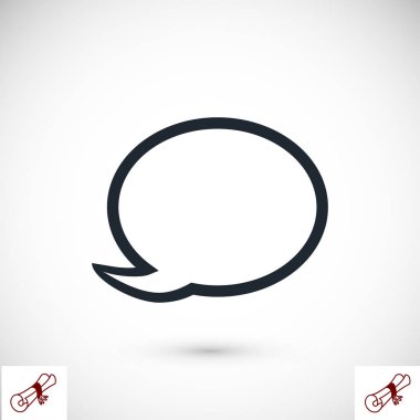 konuşma balonu simgesi