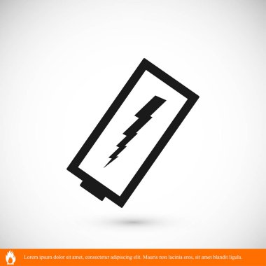 Pil işareti simgesi 