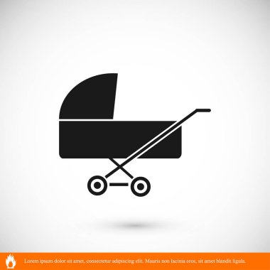 Bebek arabası simgesi