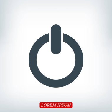  güç işareti simgesi 