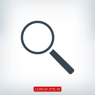 Büyütme cam simgesi