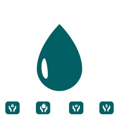 damla işareti simgesi