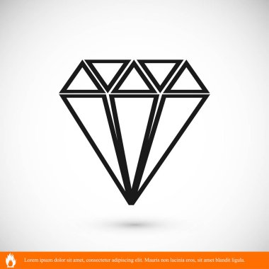 Düz Elmas Simgesi