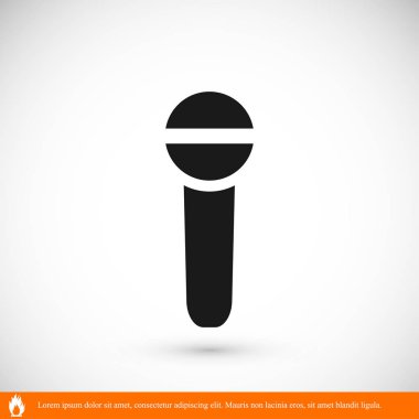 mikrofon işareti simgesi