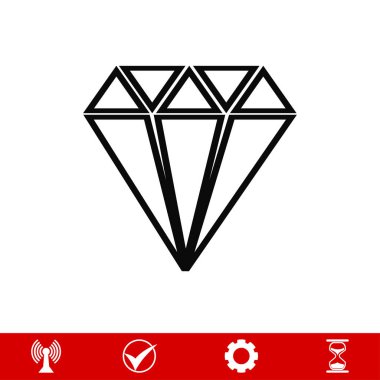 Düz Elmas Simgesi
