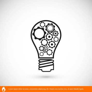 ampul işareti simgesi