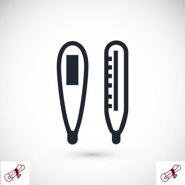 termometre tıbbi simgesi