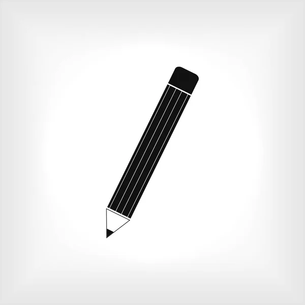 Design der Bleistift-Ikone — Stockvektor