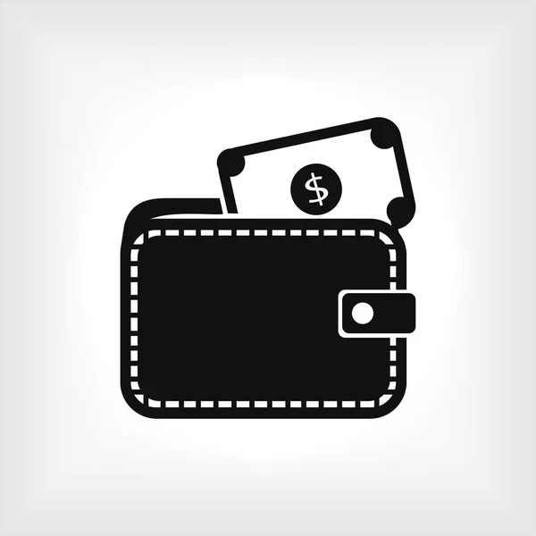 Dollars signe icône — Image vectorielle