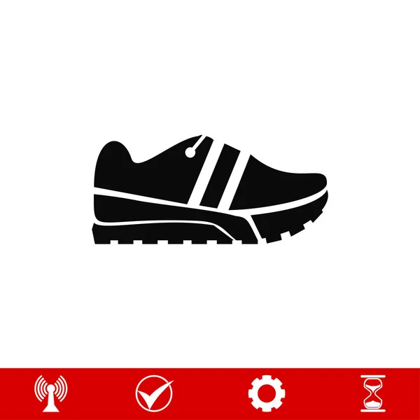 Εικονίδιο Τρέξιμο παπουτσιών — Διανυσματικό Αρχείο