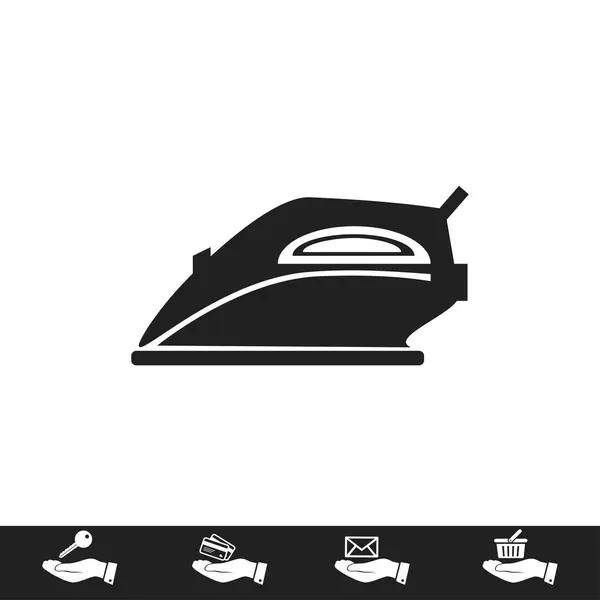 Desain ikon besi - Stok Vektor