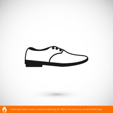  düz ayakkabı simgesi 