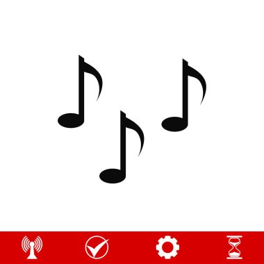 müzik notlar simgesi