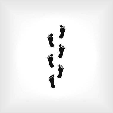 Tasarım ayak simgesinin