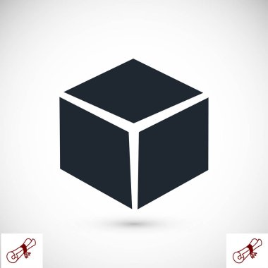 küp işareti simgesi