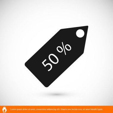 satış fiyat etiketi simgesi