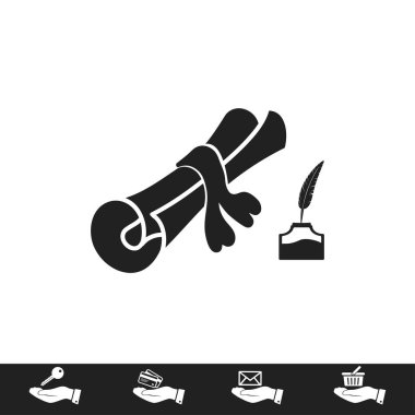 kaydırma işareti simgesi