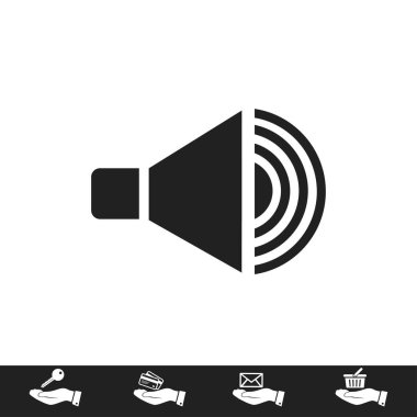 hoparlör işareti simgesi