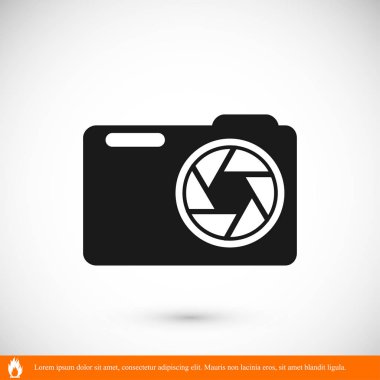 kamera işareti simgesi