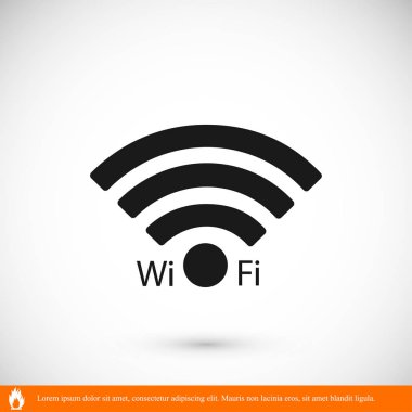 düz kablosuz simgesi