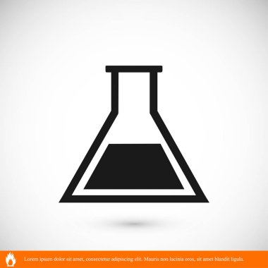 laboratuvar cam simgesi