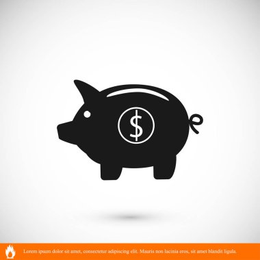 Domuz kumbarası simgesi