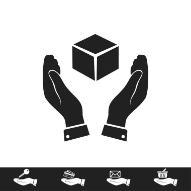  küp işareti simgesi