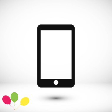 düz telefon simgesi