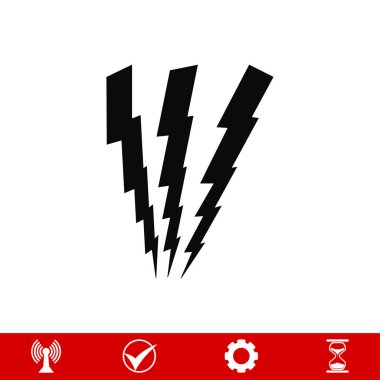 Yıldırım ikonuna tasarımını