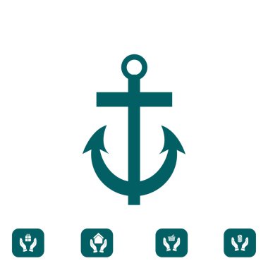 Tasarım ancor simgesinin