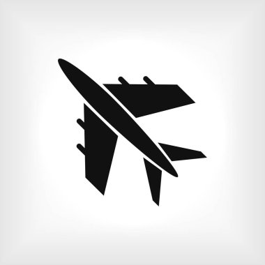 uçak işareti simgesi