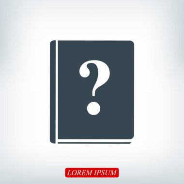 Soru işareti simgesi simgesi