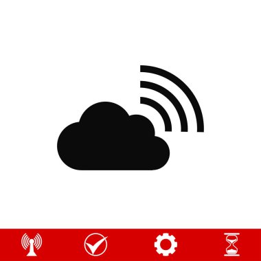 Bulut işareti simgesi